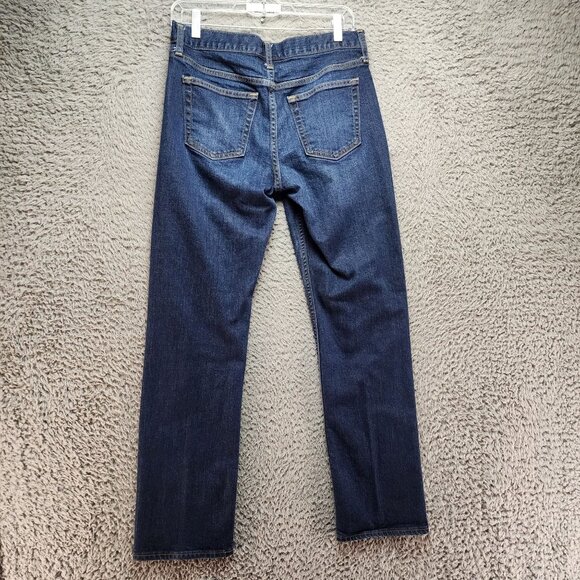 Old Navy Jeans Mens 30x32 Straight Stretch Blue Cotton/Spandex - Picture 10 of 12